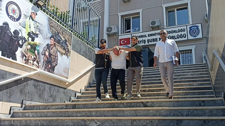 Beykoz'daki "mesaj" cinayetinin şüphelisi yakalanıp adliyeye sevk edildi