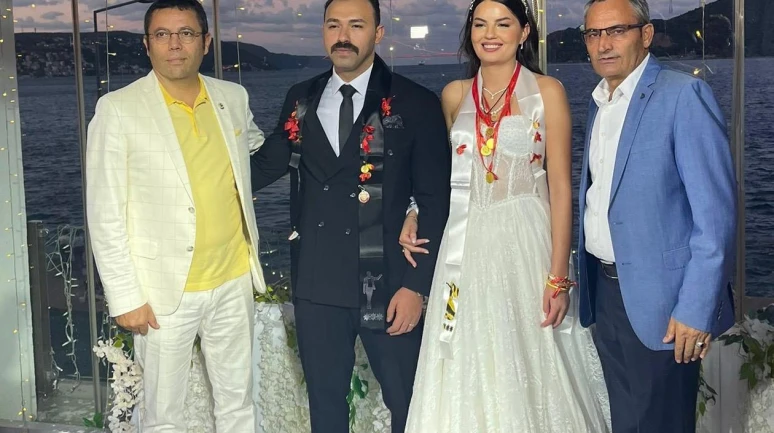Kaymakam Metehan Güngör ve Özge Aslan'ın mutlu günü