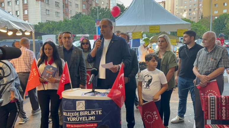 BTP Beylikdüzü İlçe Başkanı Aslantaş'tan 'yerel siyasette yeni vizyon' vurgusu