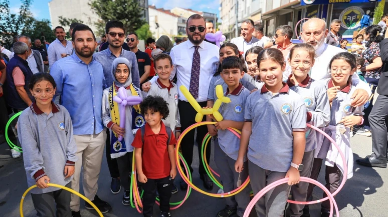 Arnavutköy'de gençler Avrupa Hareketlilik Haftası'nda spor yaptı