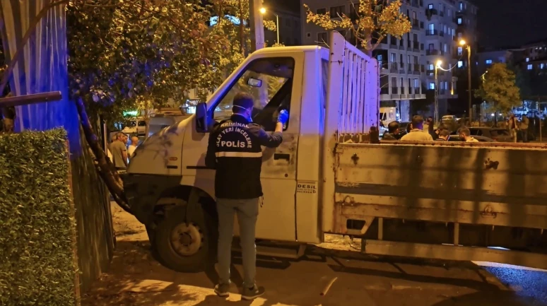 Kamyonet şoförüne silahlı saldırı!