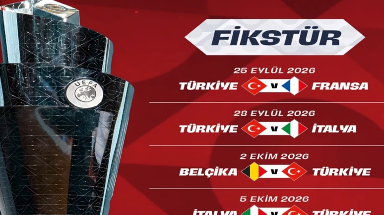 A Milli Takım'ın UEFA Uluslar A Ligi’ndeki fikstürü belli oldu