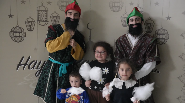 Çocuklar ramazanı yaşıyor