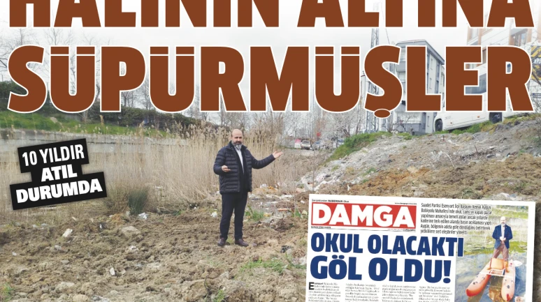 Halının altına süpürmüşler