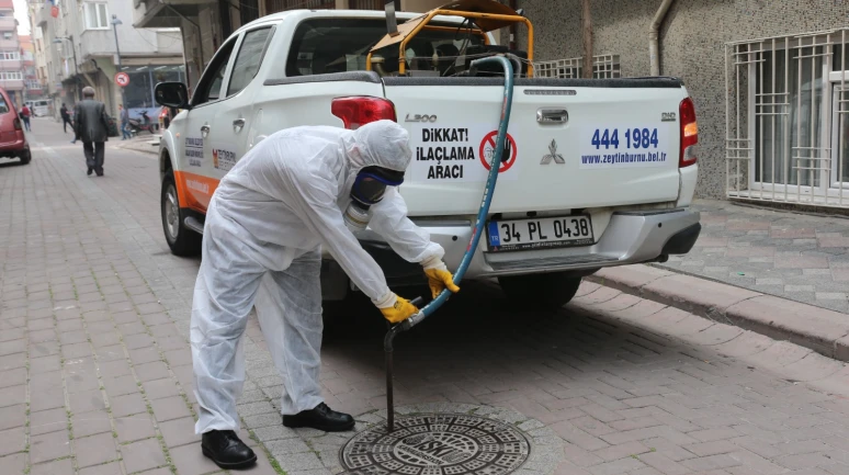 Zeytinburnu Belediyesi sivrisinekler için erken önlem aldı