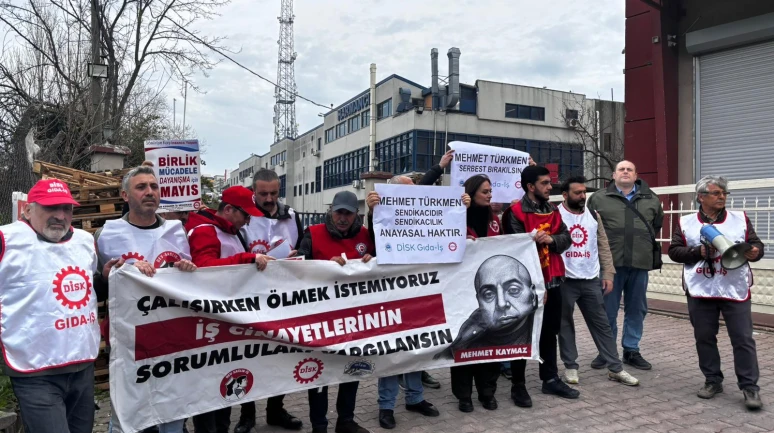 Ölürcesine çalışıyoruz
