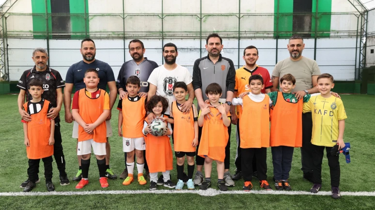 Baba oğul sahadalar