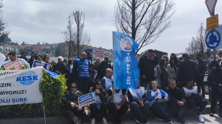 Şişli emekçileri eylemde