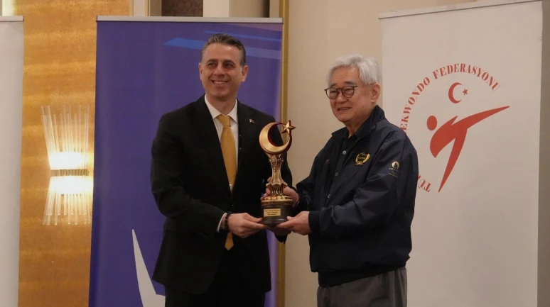 Dünya Taekwondo Federasyonu Başkanı Chungwon Choue İstanbul’da