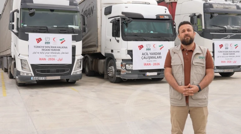 İstanbul'dan İran'a insani yardım