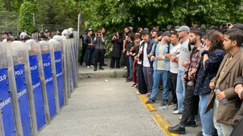 Öğrencileri okula almadılar!