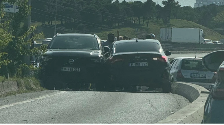 Büyükçekmece'deki yol çalışması nedeniyle kazaların ardı arkası kesilmiyor önlem şart!