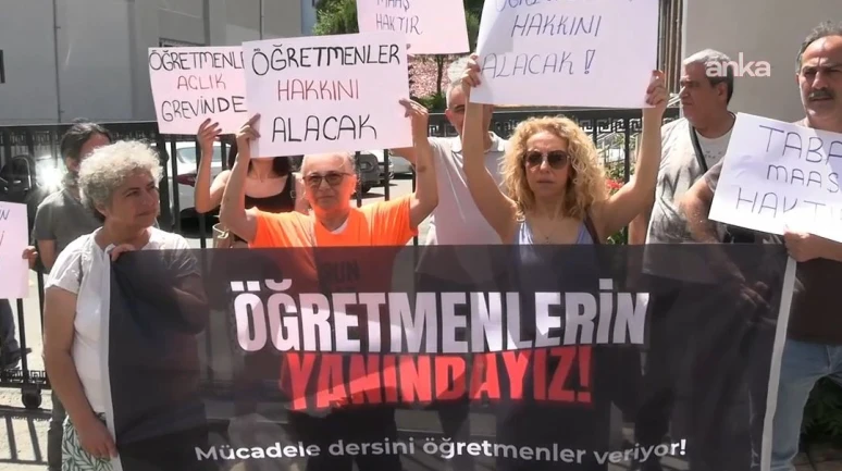 Öğretmenlerin yanındayız