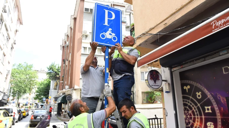 Kadıköy Belediyesi, Motosiklet Park Alanlarını Genişletiyor