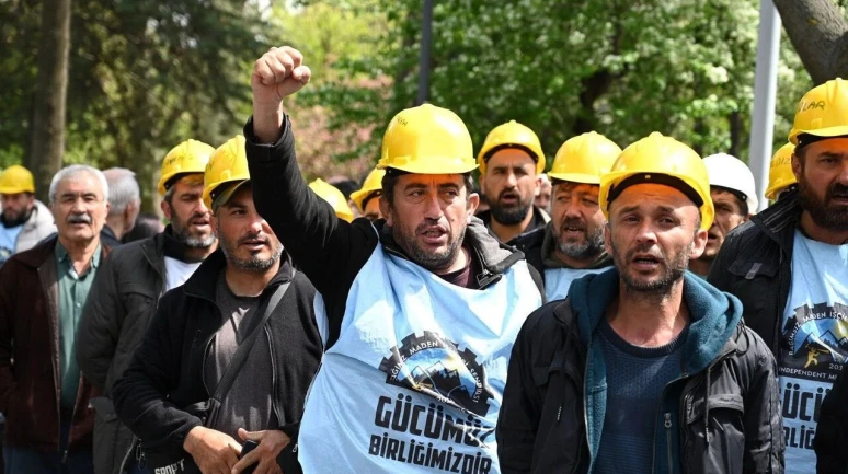 Madencinin direnişi sürüyor