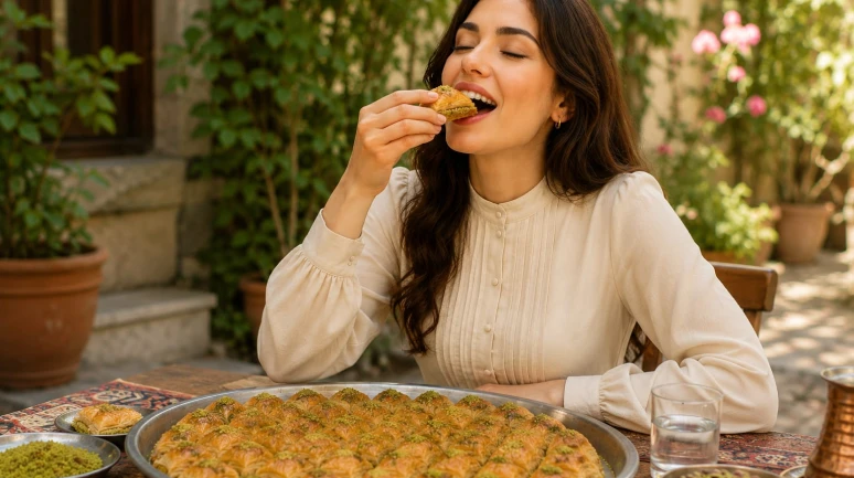 Yazın da baklava yenir!