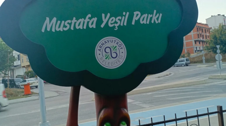 Arnavutköy’de park tepkisi