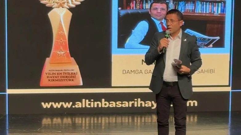 Mehmet Mert'e  ‘Altın Başarı Ödülü’