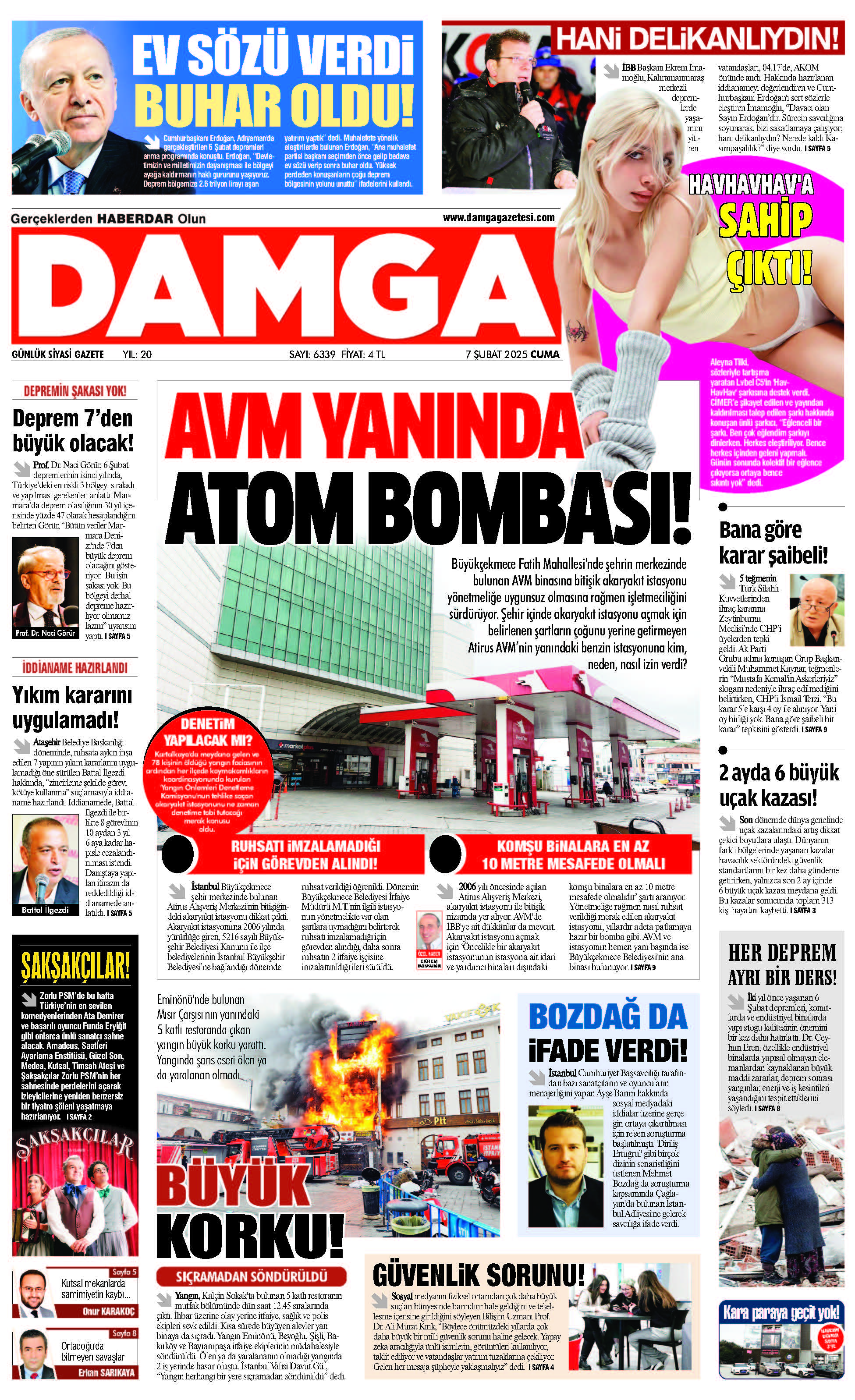 https://www.damgagazetesi.com/DAMGA 7 Şubat 2025 Cuma Sayfaları