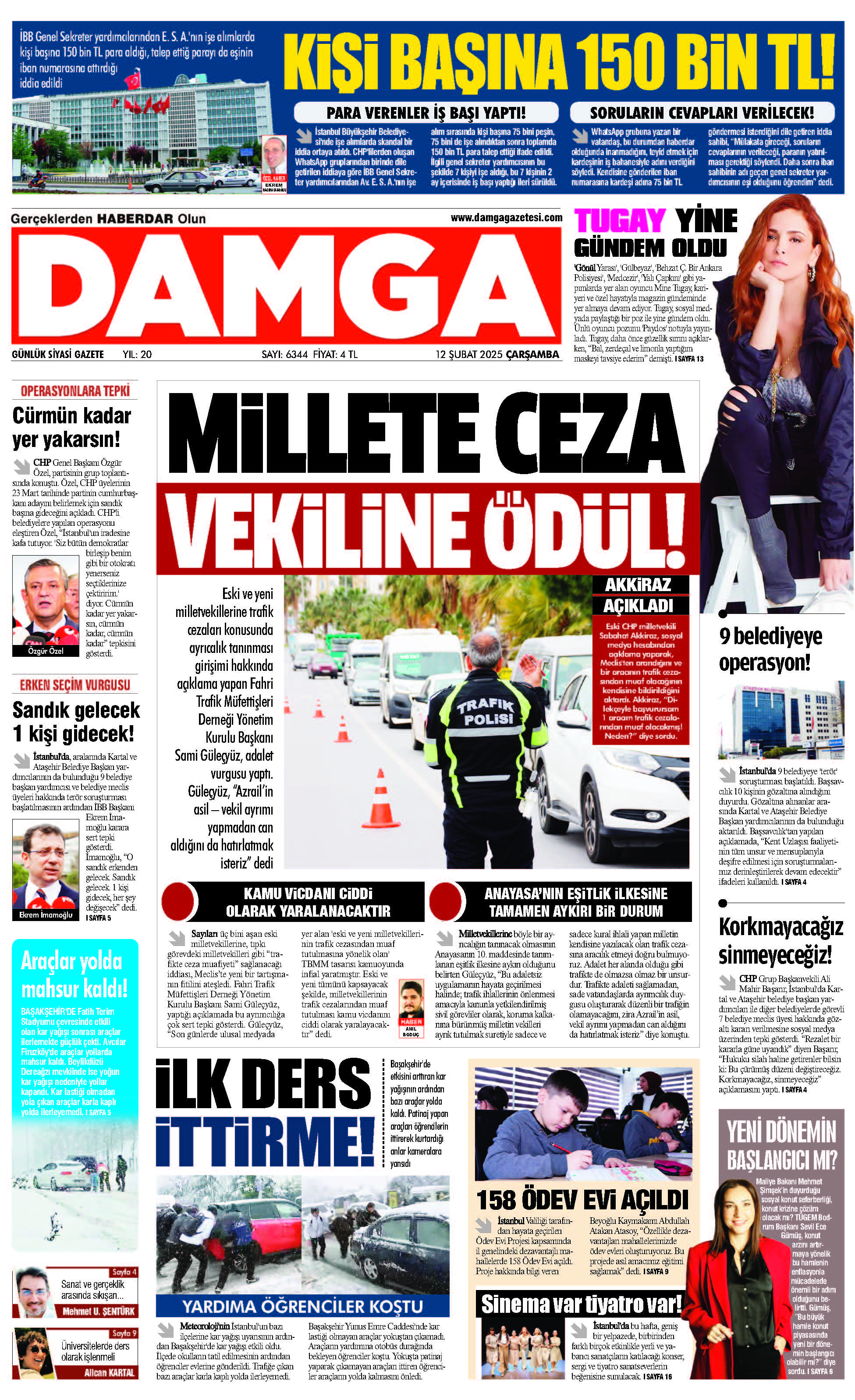 https://www.damgagazetesi.com/DAMGA 12 Şubat 2025 Çarşamba Sayfaları