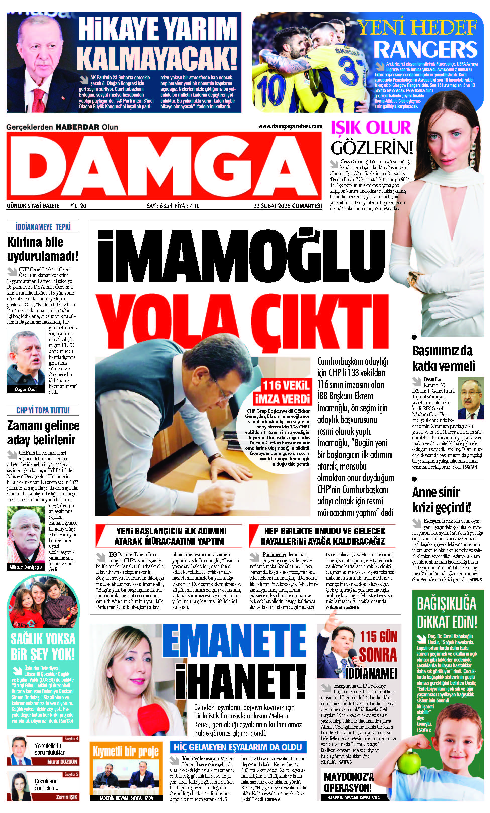 https://www.damgagazetesi.com/DAMGA 22 Şubat 2025 Cumartesi Sayfaları