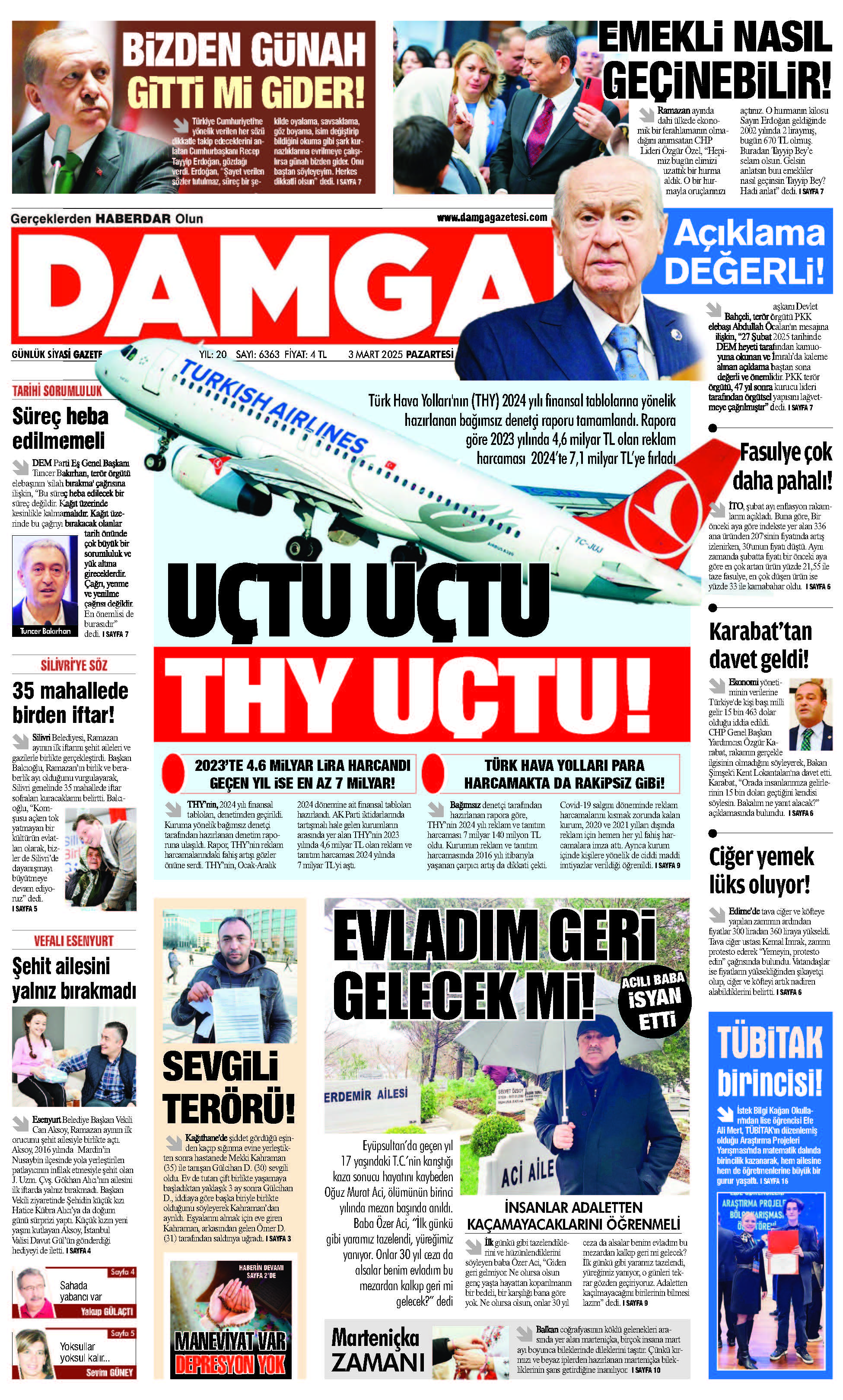 https://www.damgagazetesi.com/DAMGA 03 Mart 2025 Pazartesi Sayfaları