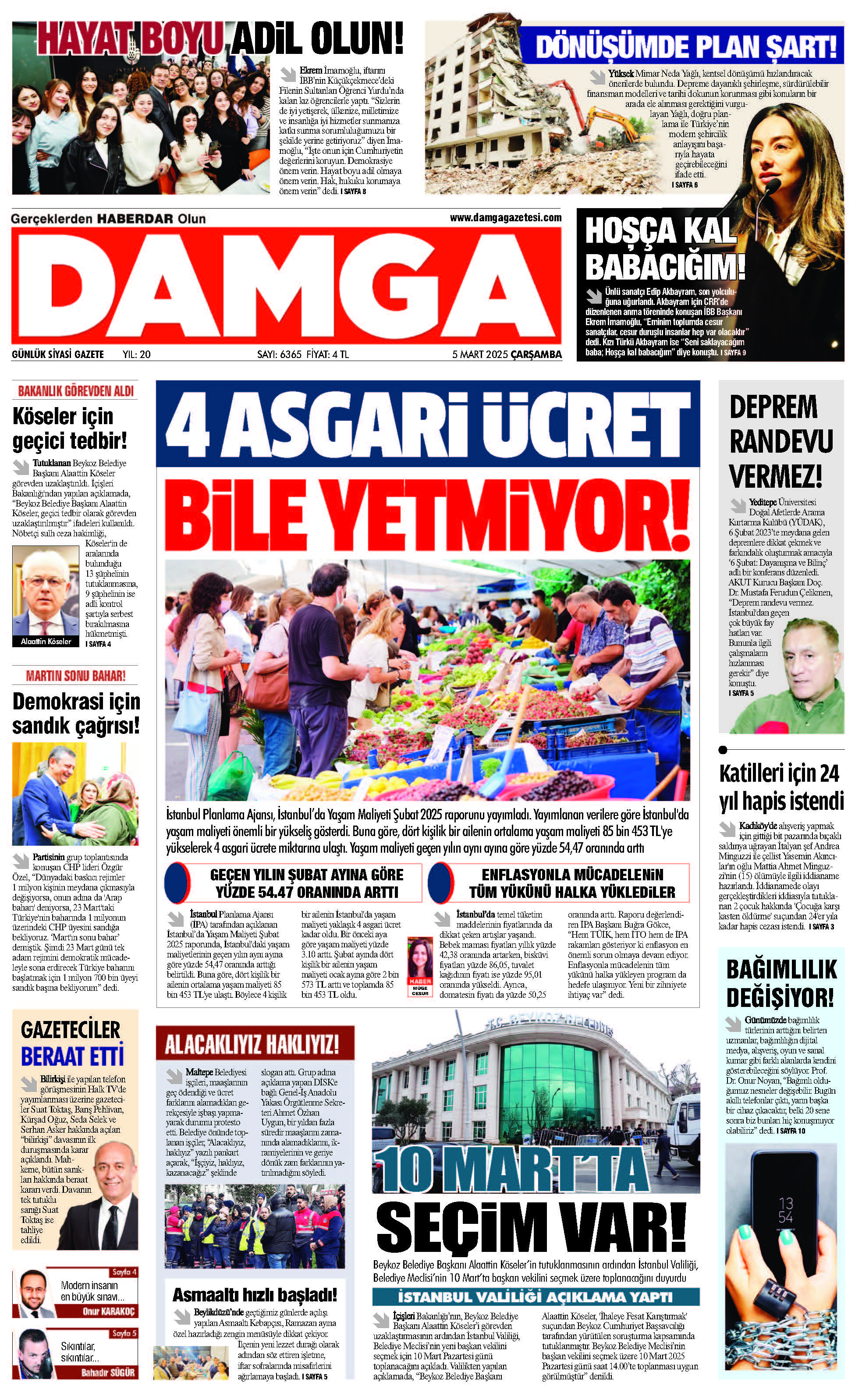 https://www.damgagazetesi.com/DAMGA 05 Mart 2025 Çarşamba Sayfaları