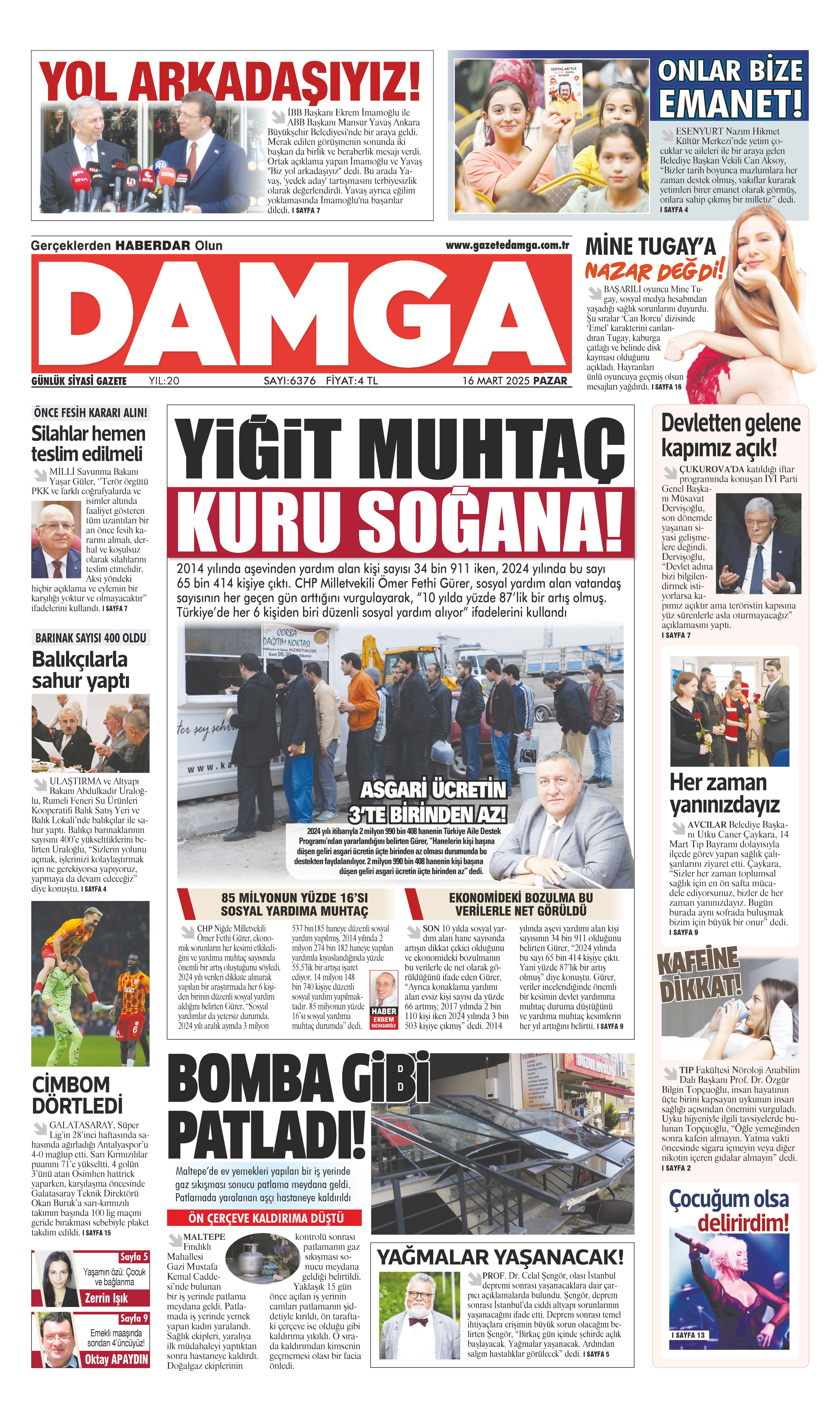 https://www.damgagazetesi.com/DAMGA 16 Mart 2025 Pazar Sayfaları