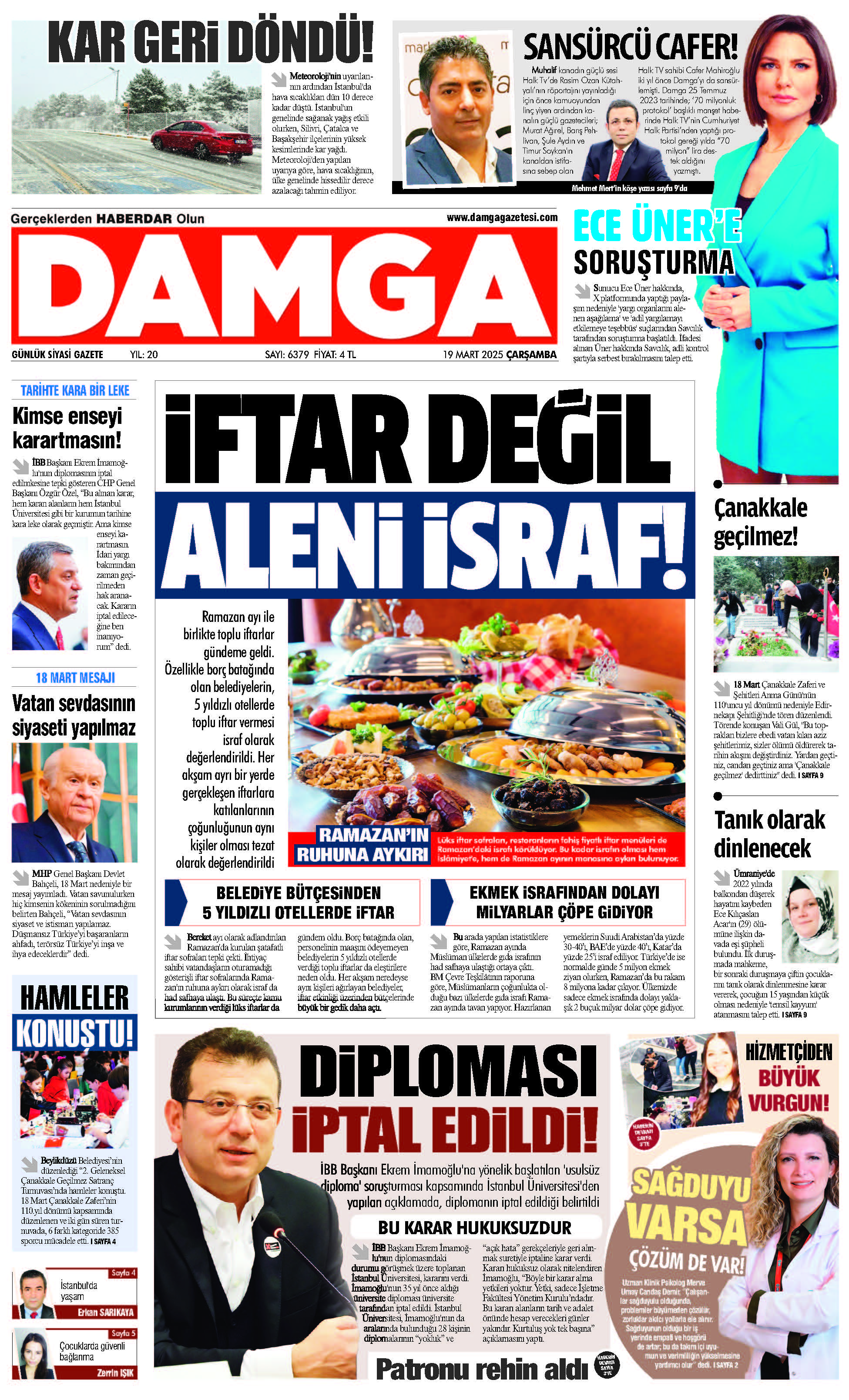 https://www.damgagazetesi.com/DAMGA 19 Mart 2025 Çarşamba Sayfaları