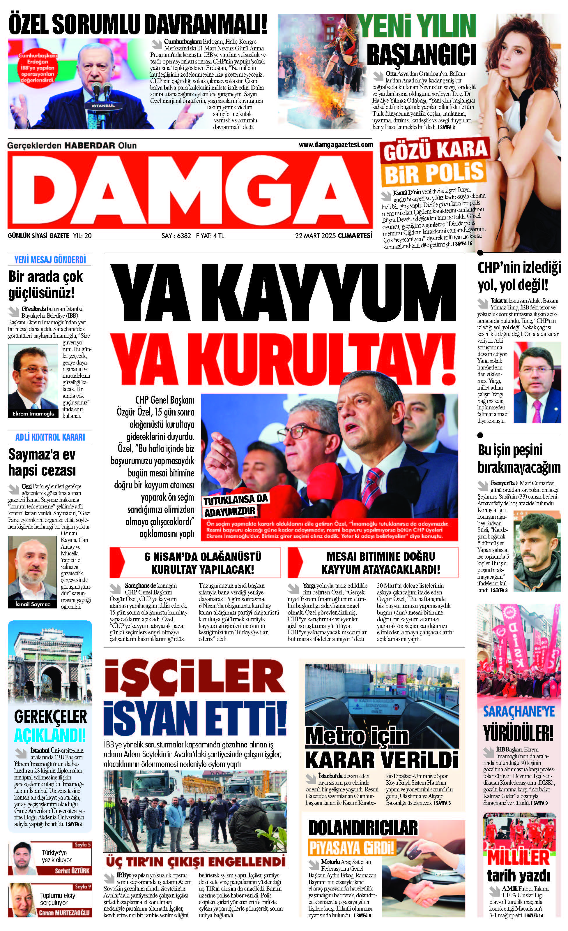 https://www.damgagazetesi.com/DAMGA 22 Mart 2025 Cumartesi Sayfaları