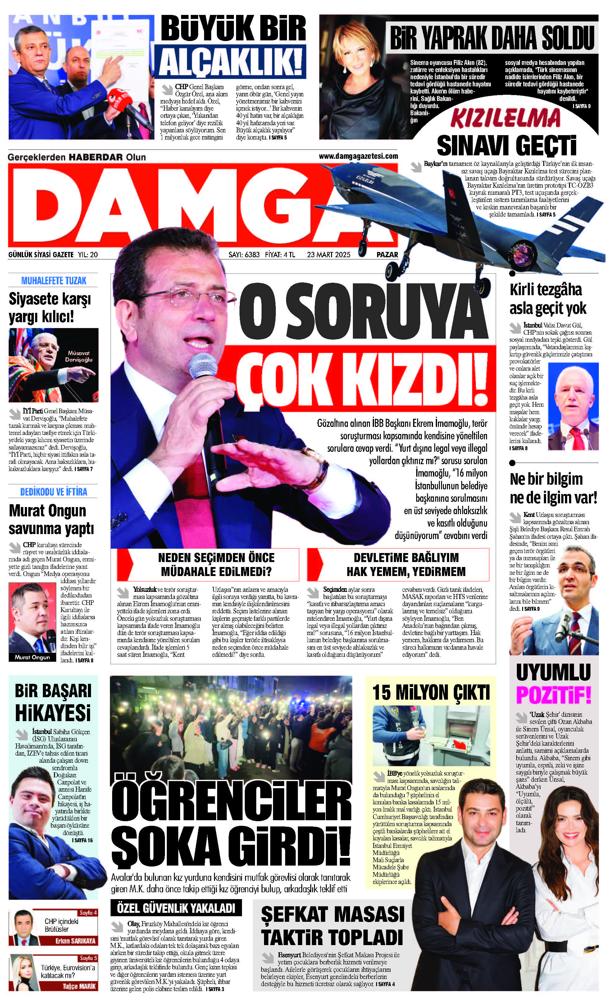 https://www.damgagazetesi.com/DAMGA 23 Mart 2025 Pazar Sayfaları