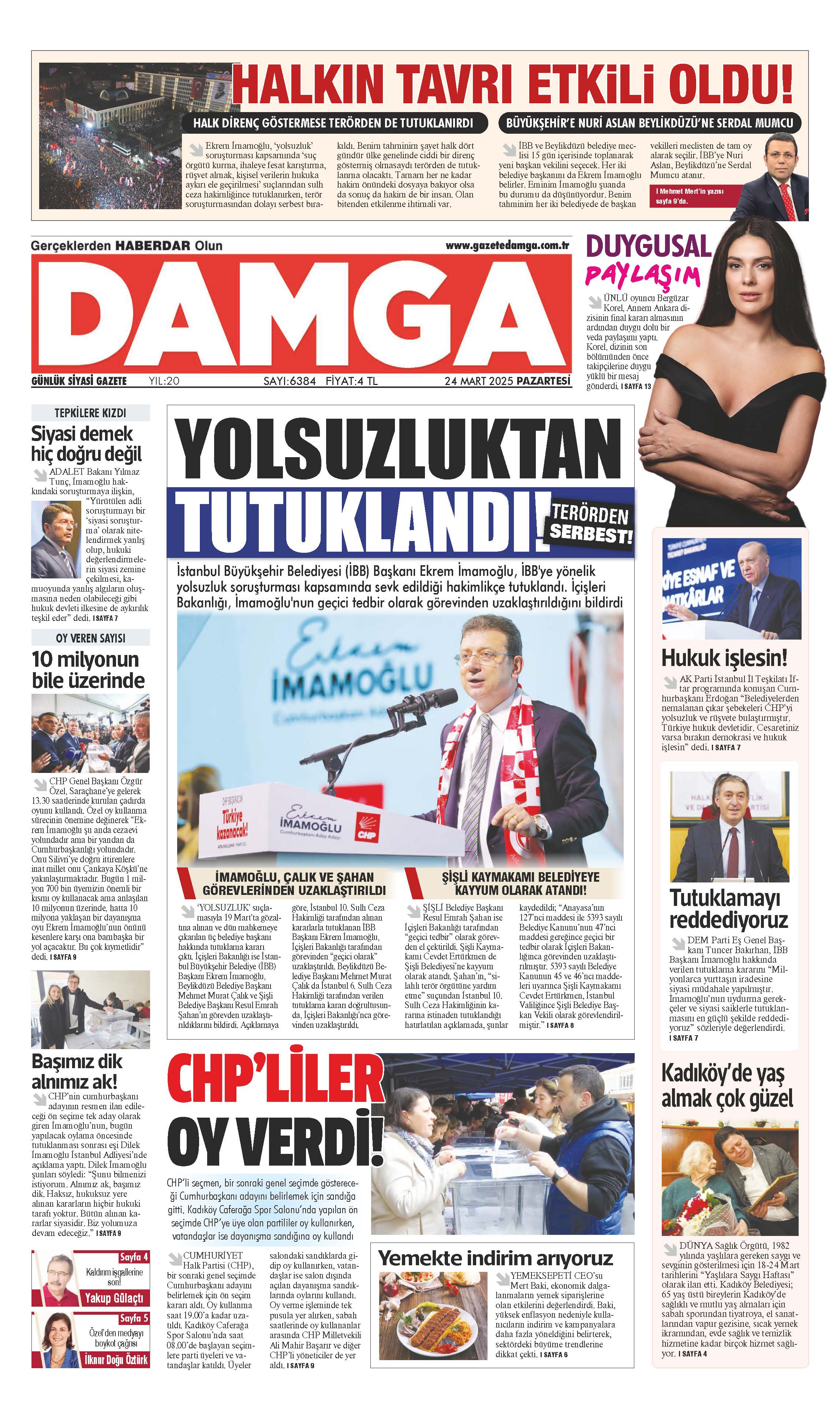 https://www.damgagazetesi.com/DAMGA 24 Mart 2025 Pazartesi Sayfaları