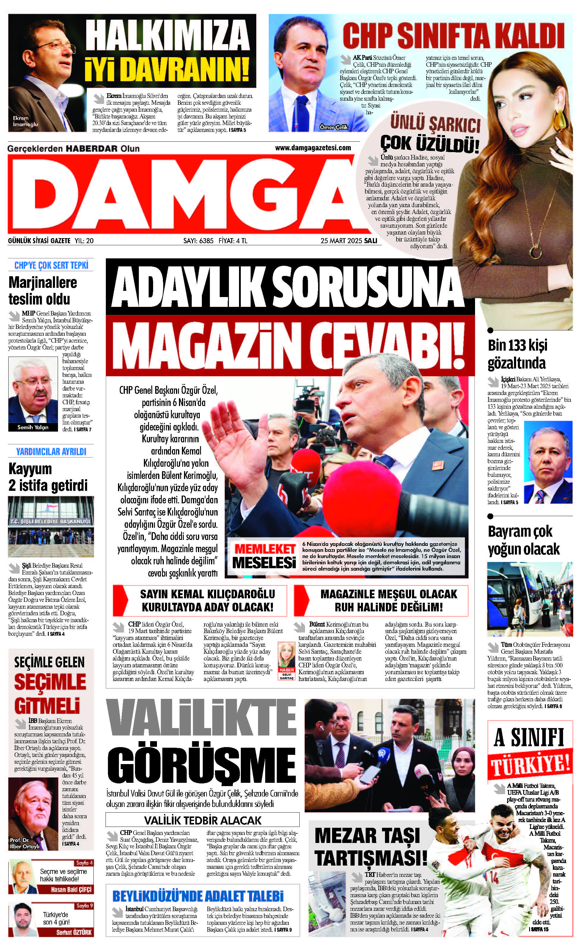https://www.damgagazetesi.com/DAMGA 25 Mart 2025 Salı Sayfaları