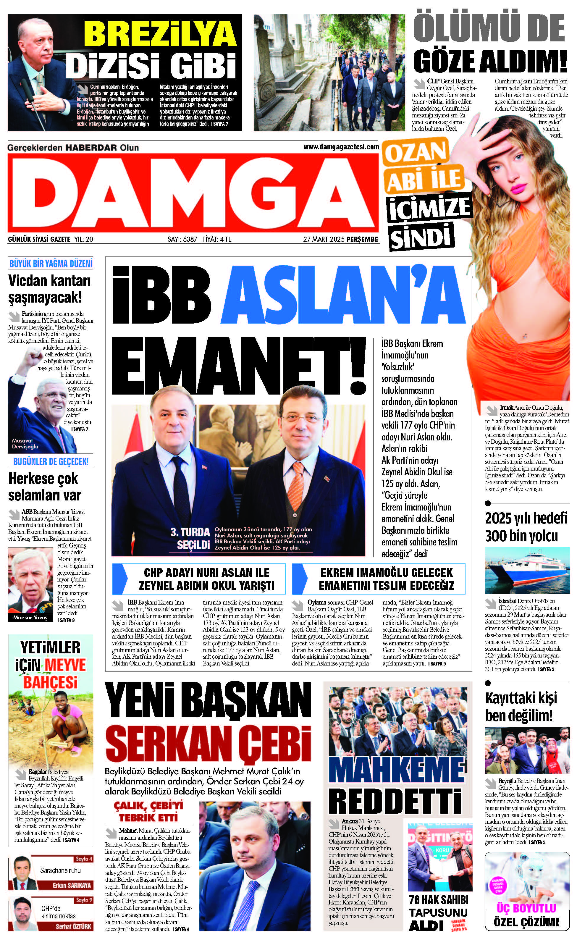 https://www.damgagazetesi.com/DAMGA 27 Mart 2025 Perşembe Sayfaları