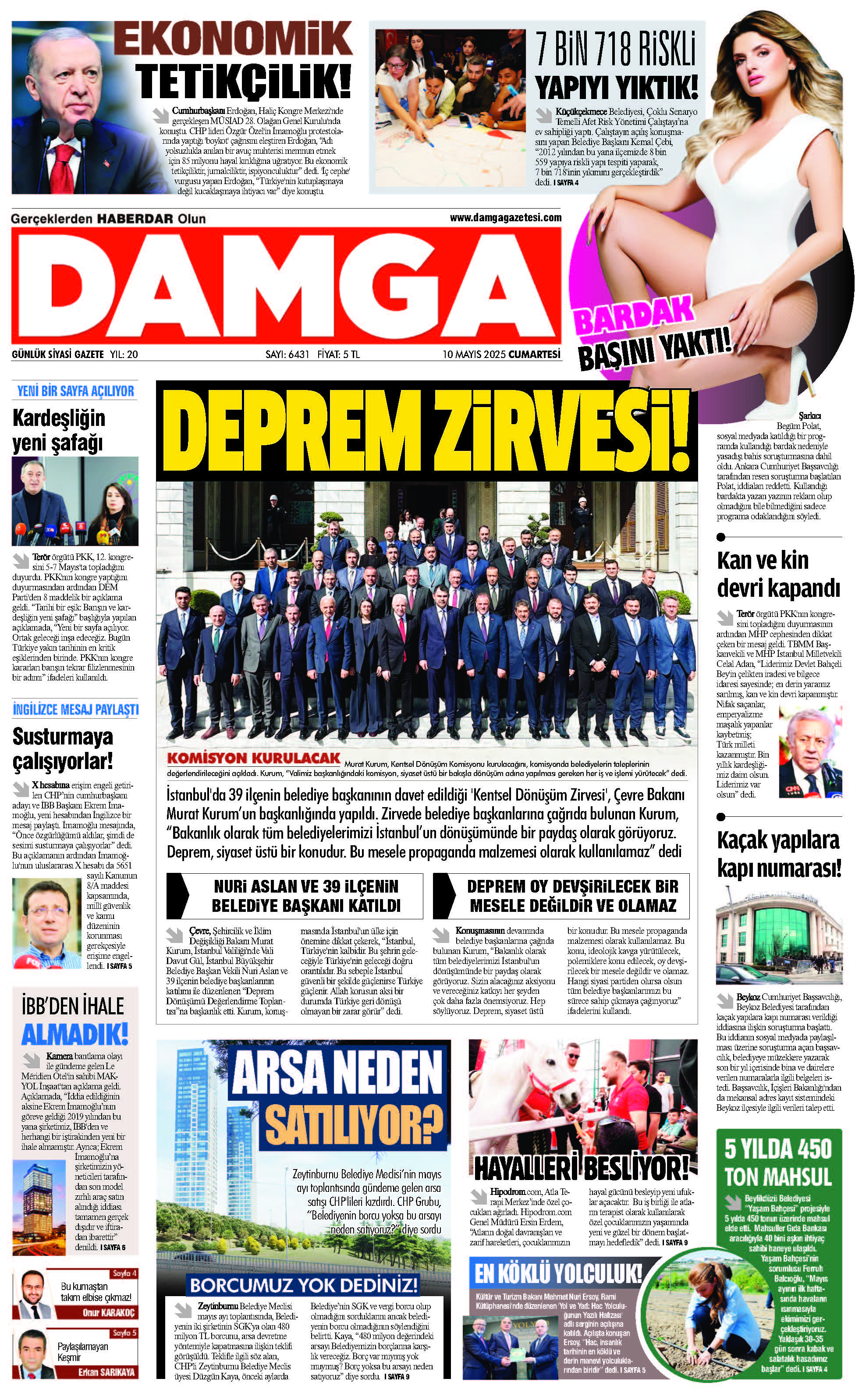 https://www.damgagazetesi.com/DAMGA 10 Mayıs 2025 Cumartesi Sayfaları