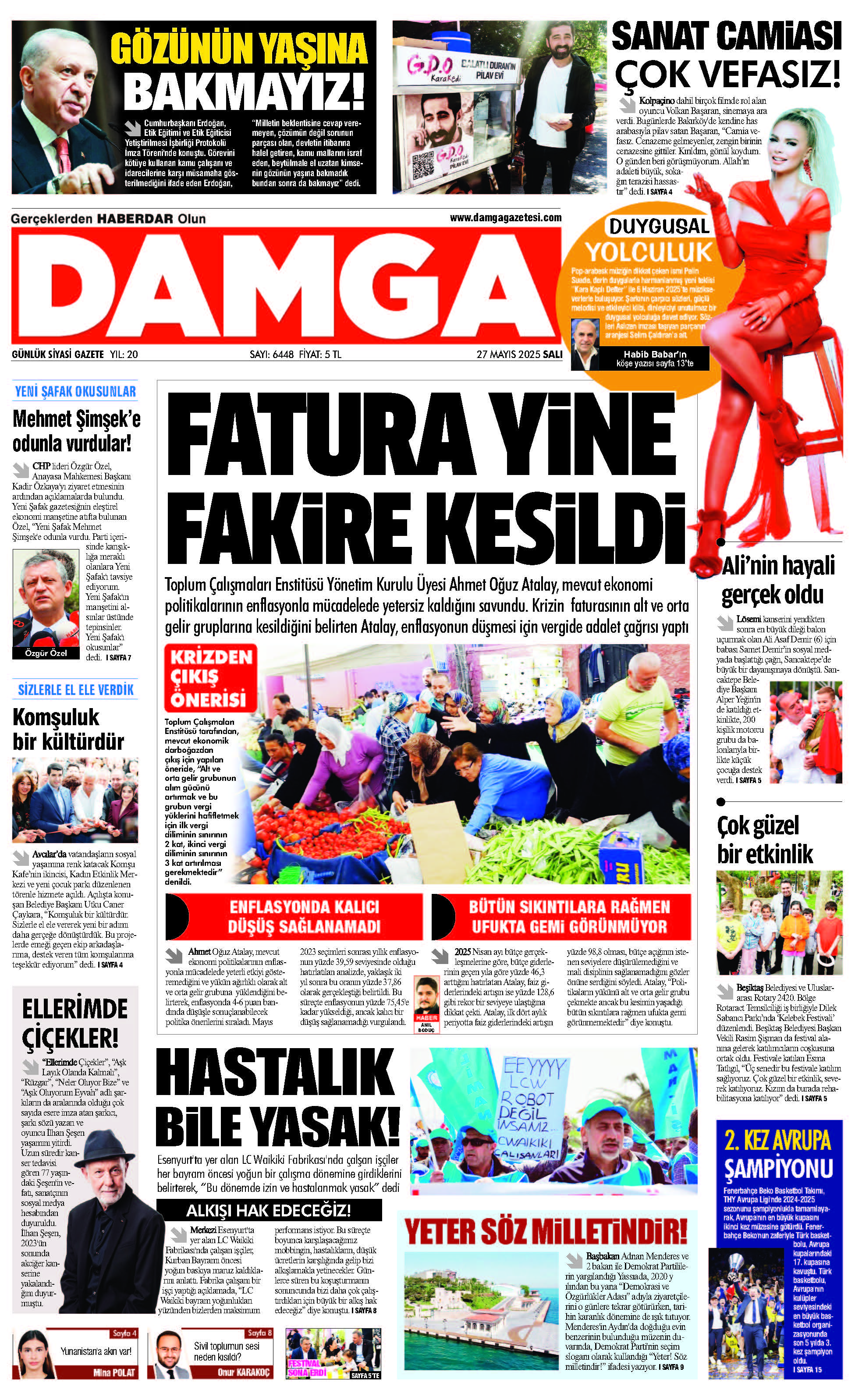 https://www.damgagazetesi.com/DAMGA 27 Mayıs 2025 Salı Sayfaları