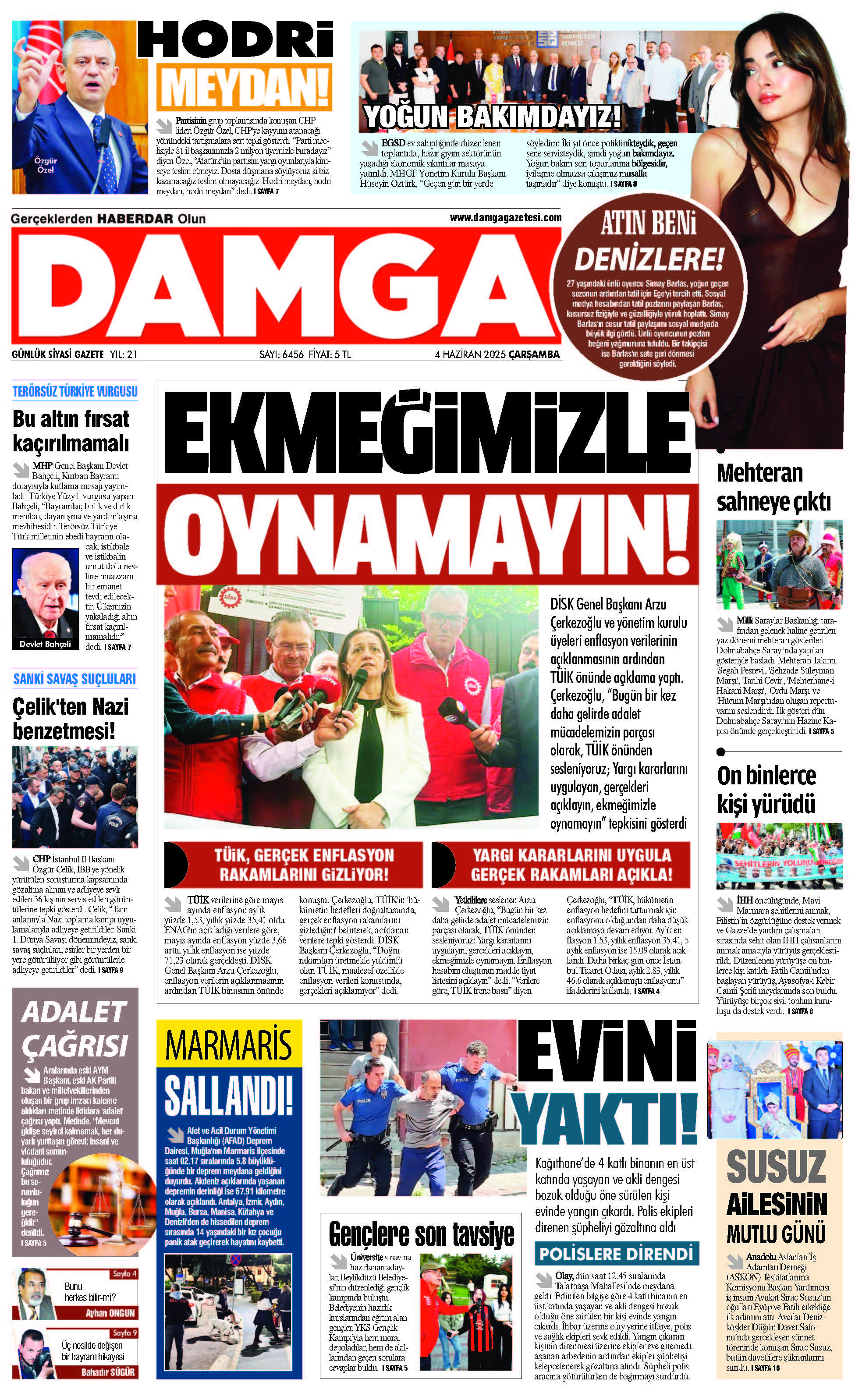 https://www.damgagazetesi.com/DAMGA 04 Haziran 2025 Çarşamba Sayfaları