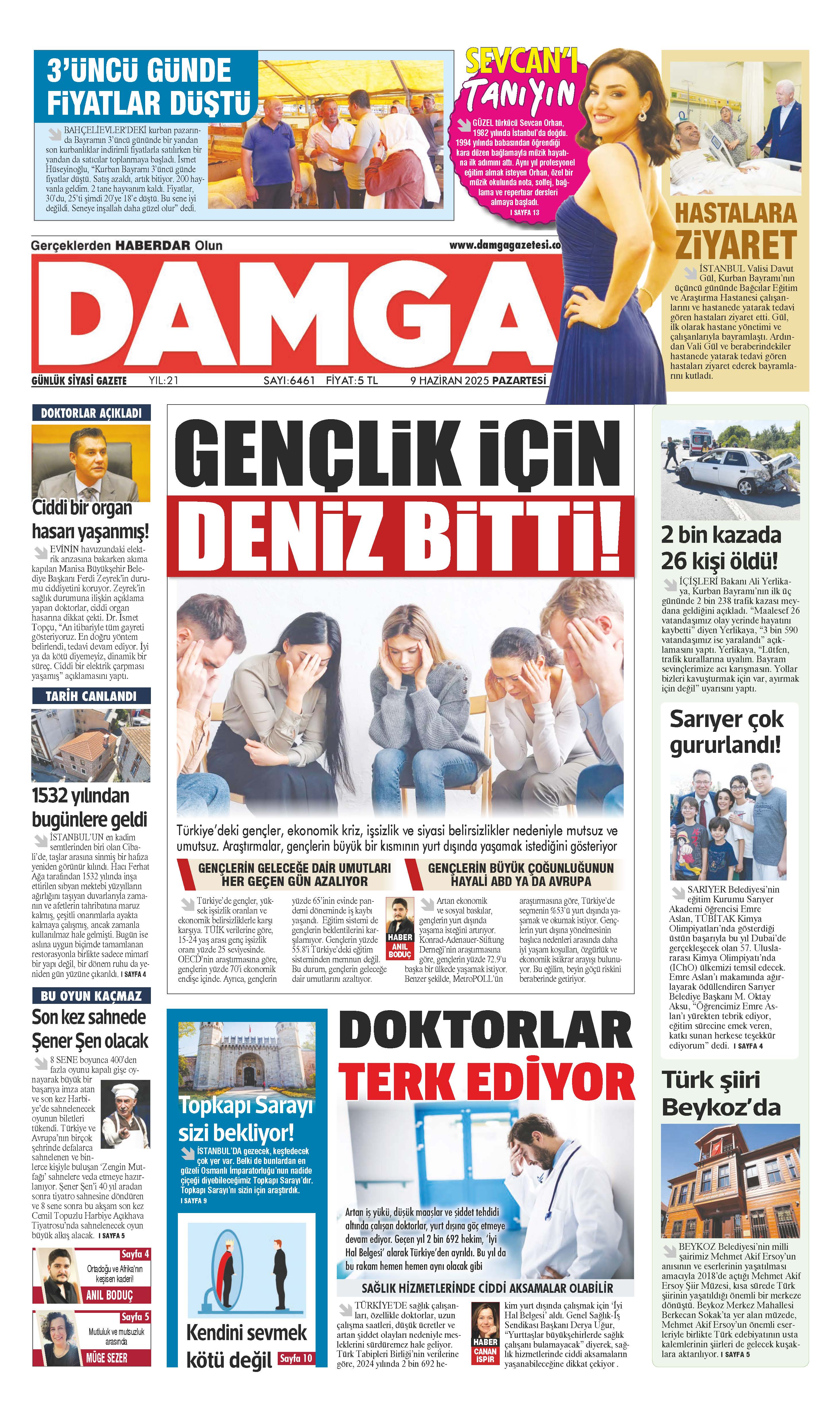 https://www.damgagazetesi.com/DAMGA 09 Haziran 2025 Pazartesi Sayfaları
