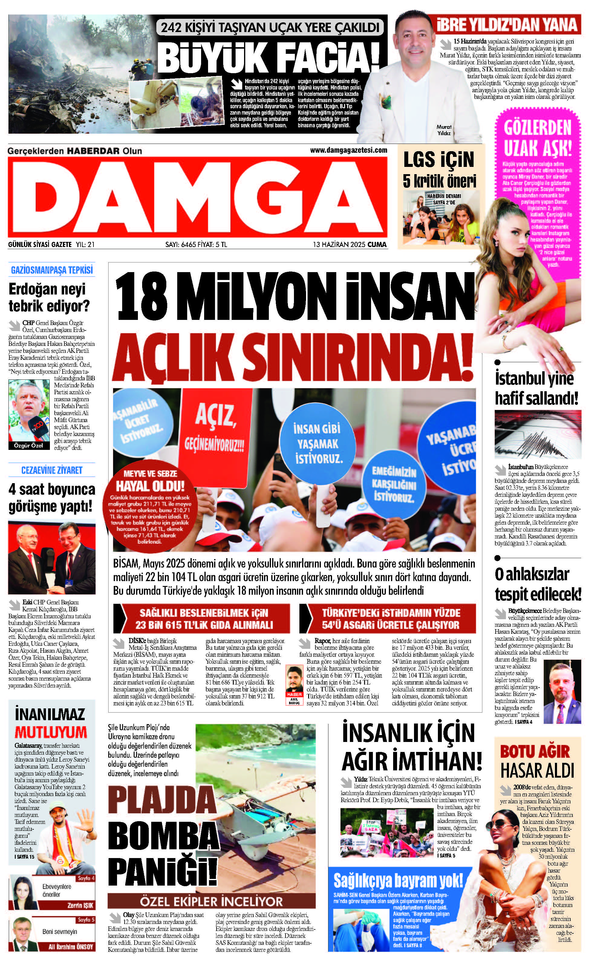 https://www.damgagazetesi.com/DAMGA 13 Haziran 2025 Cuma Sayfaları