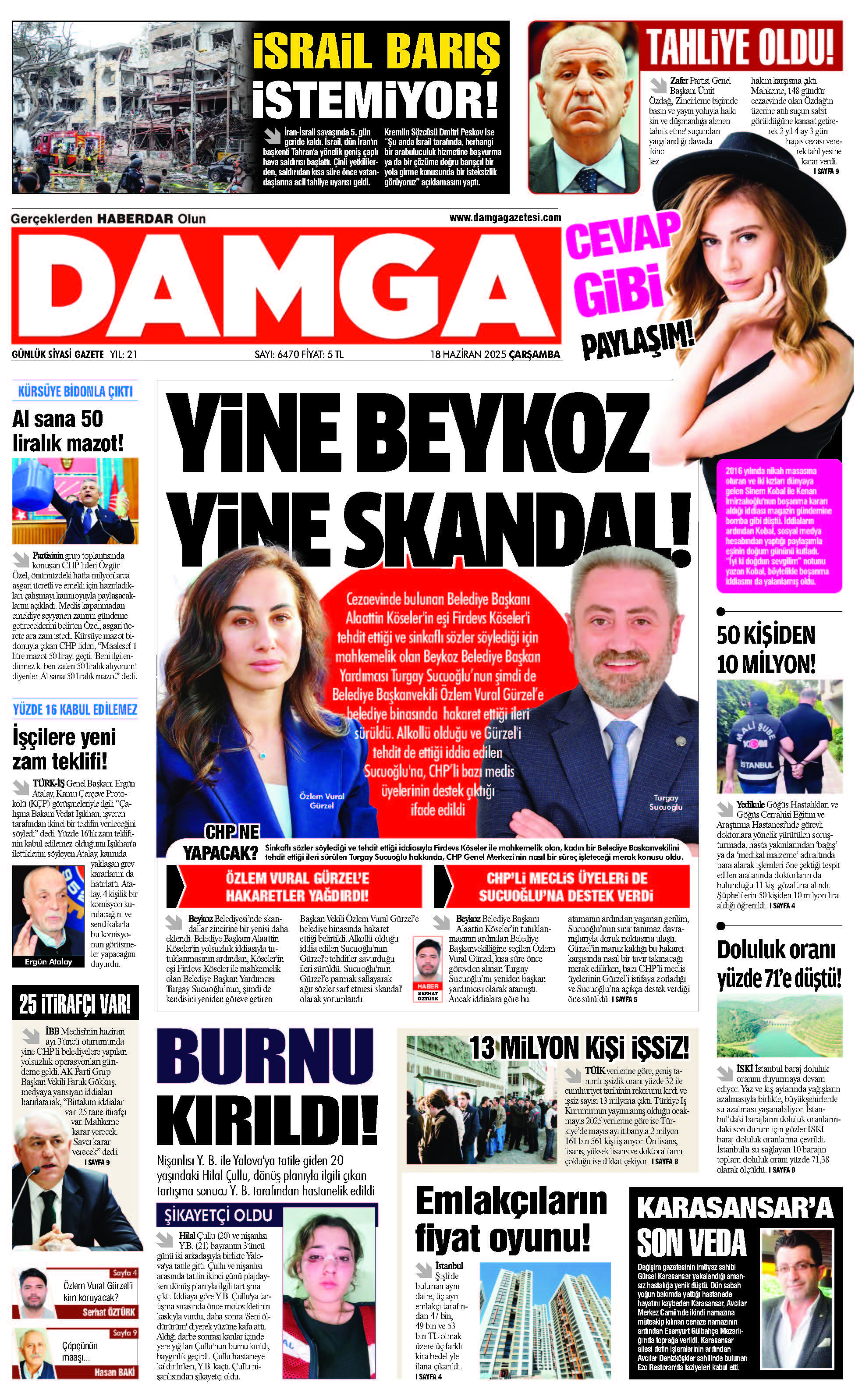 https://www.damgagazetesi.com/DAMGA 18 Haziran 2025 Çarşamba Sayfaları