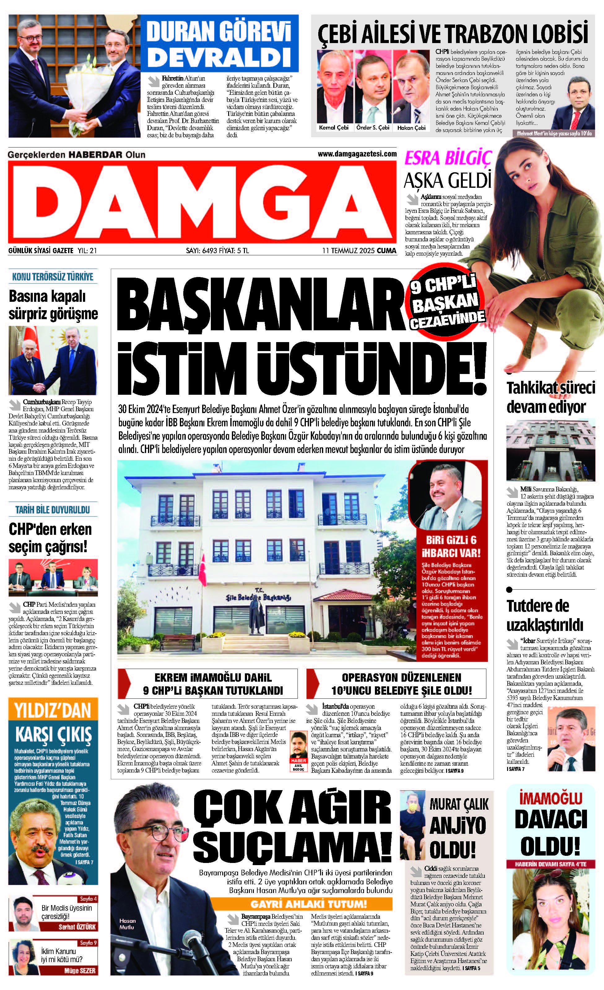 https://www.damgagazetesi.com/DAMGA 11 Temmuz 2025 Cuma Sayfaları