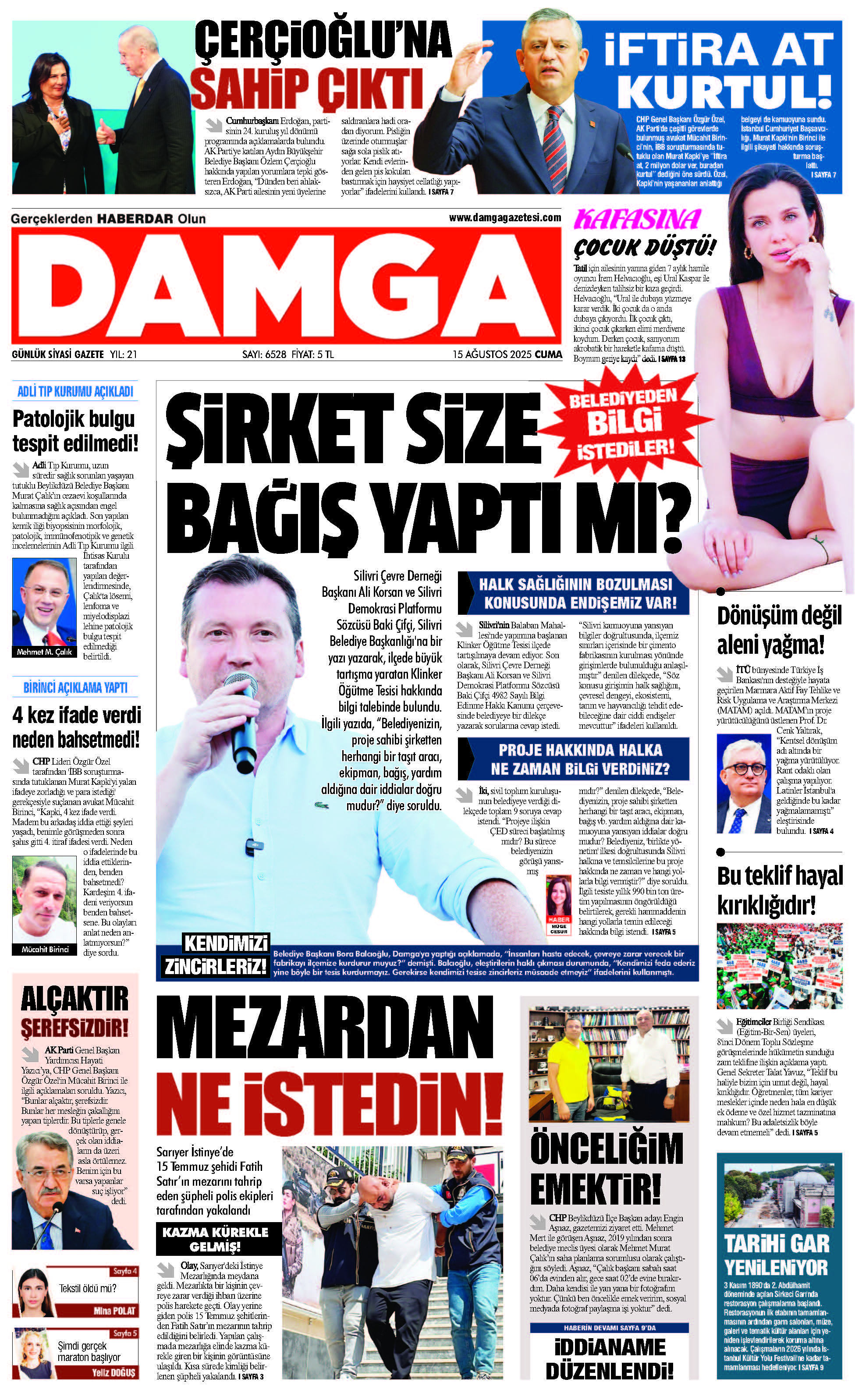 https://www.damgagazetesi.com/DAMGA 15 Ağustos 2025 Cuma Sayfaları