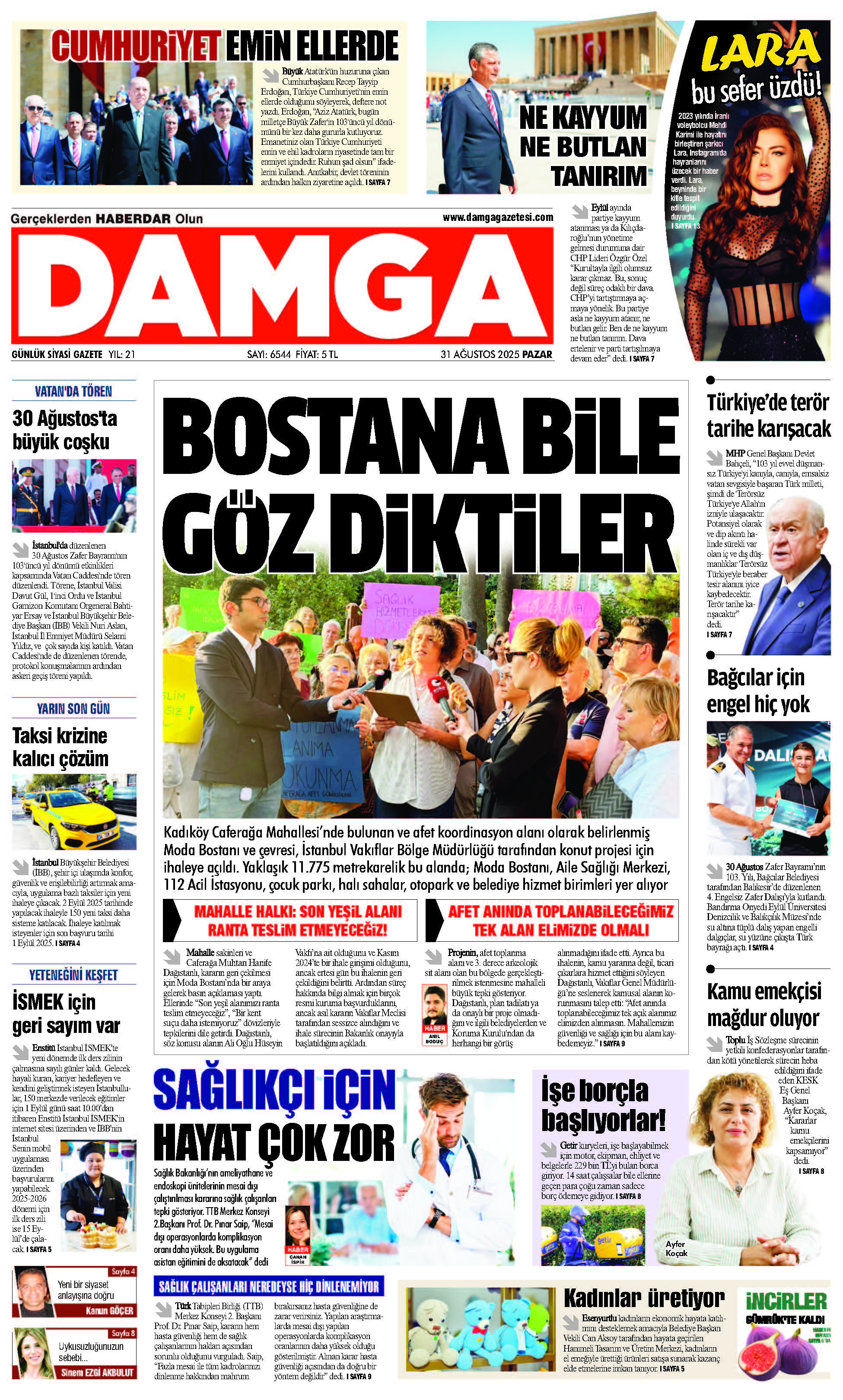 https://www.damgagazetesi.com/DAMGA 31 Ağustos Pazar Sayfaları
