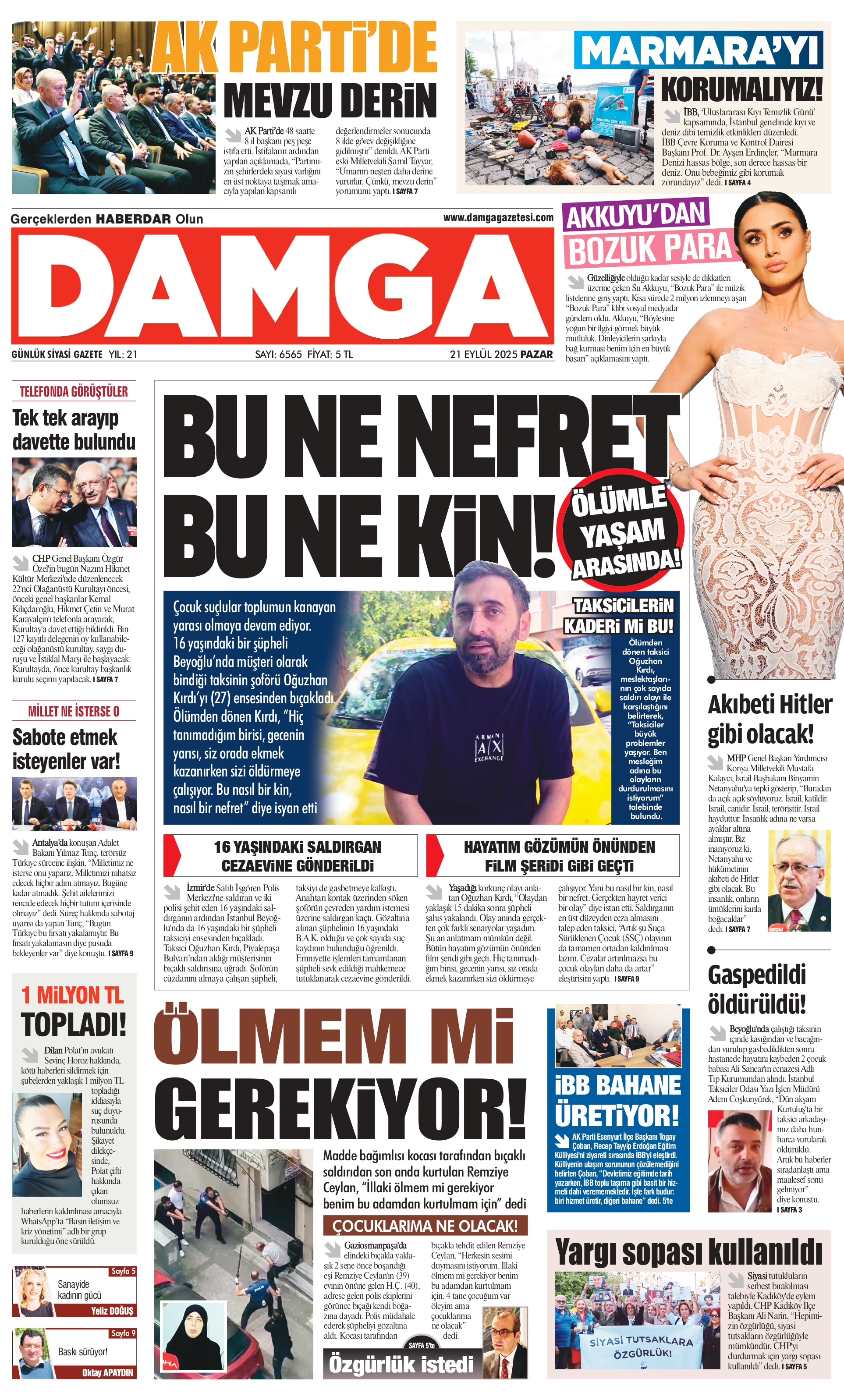 https://www.damgagazetesi.com/DAMGA 21 Eylül Pazar Sayfaları