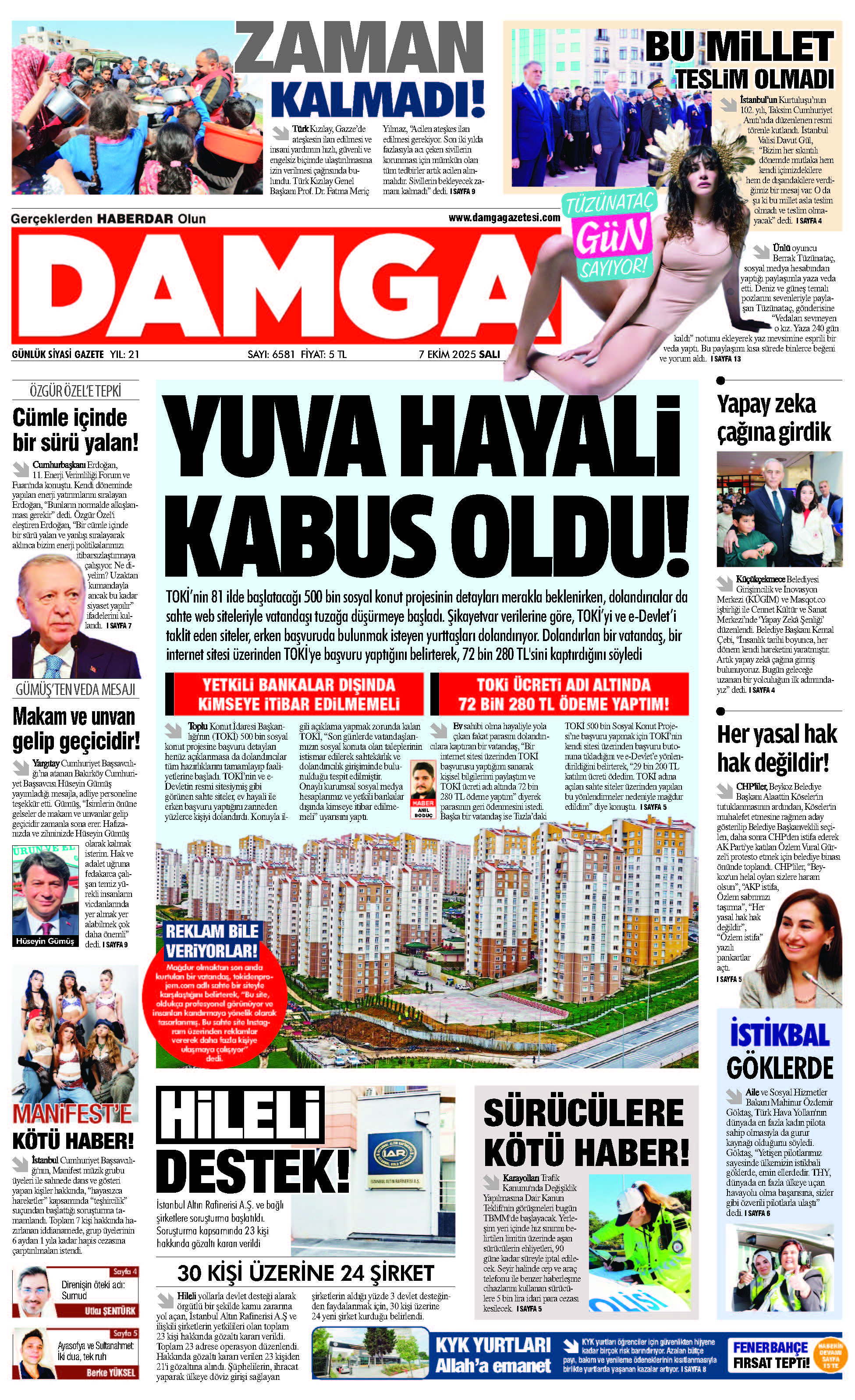 https://www.damgagazetesi.com/DAMGA 7 Ekim Salı Sayfaları