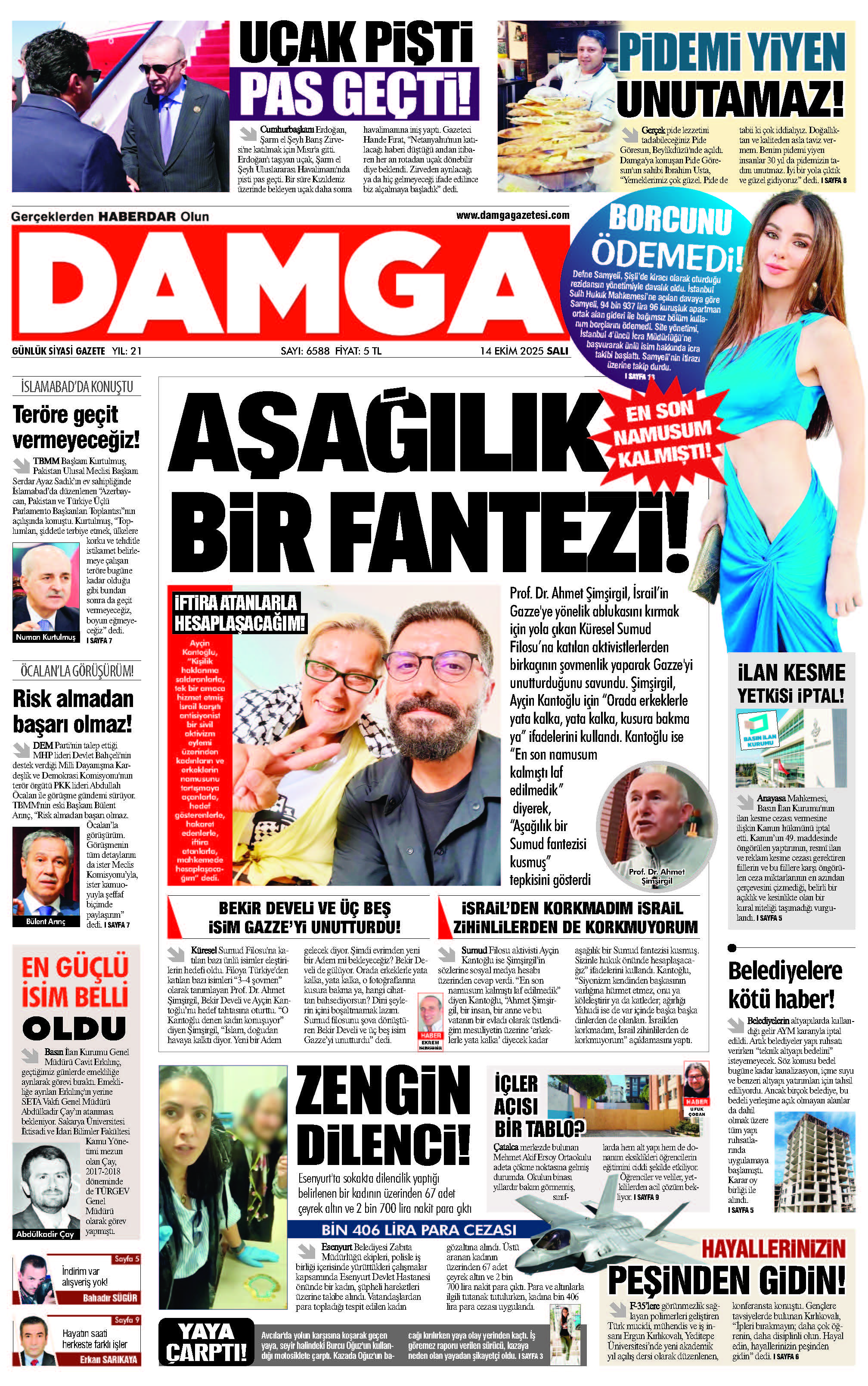 https://www.damgagazetesi.com/DAMGA 14 Ekim Salı  Sayfaları