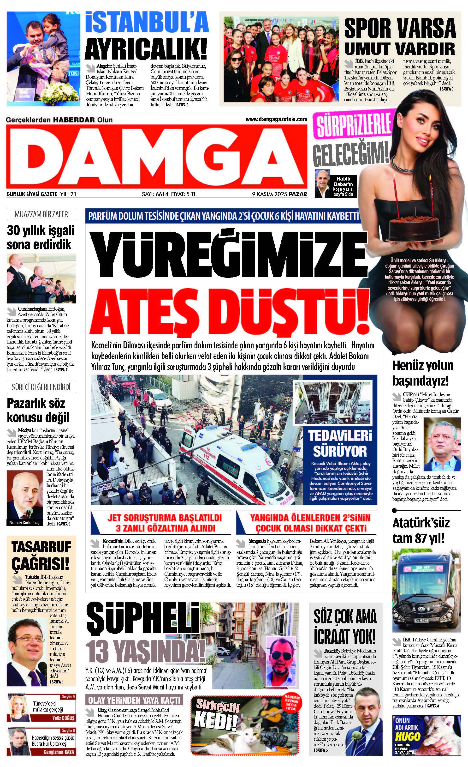 https://www.damgagazetesi.com/DAMGA 9 Kasım Pazar Sayfaları