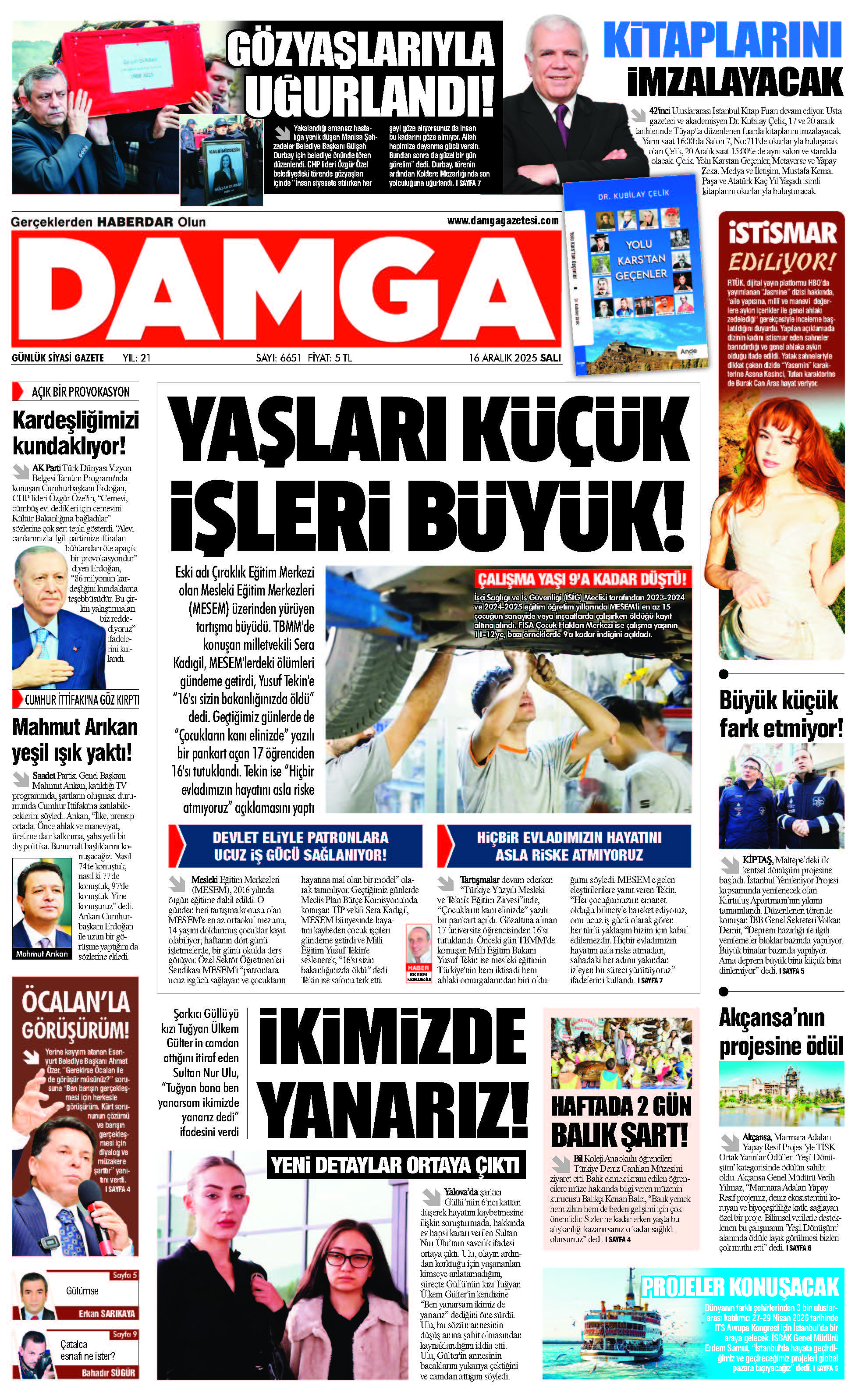 https://www.damgagazetesi.com/DAMGA 16 Aralık Salı Sayfaları