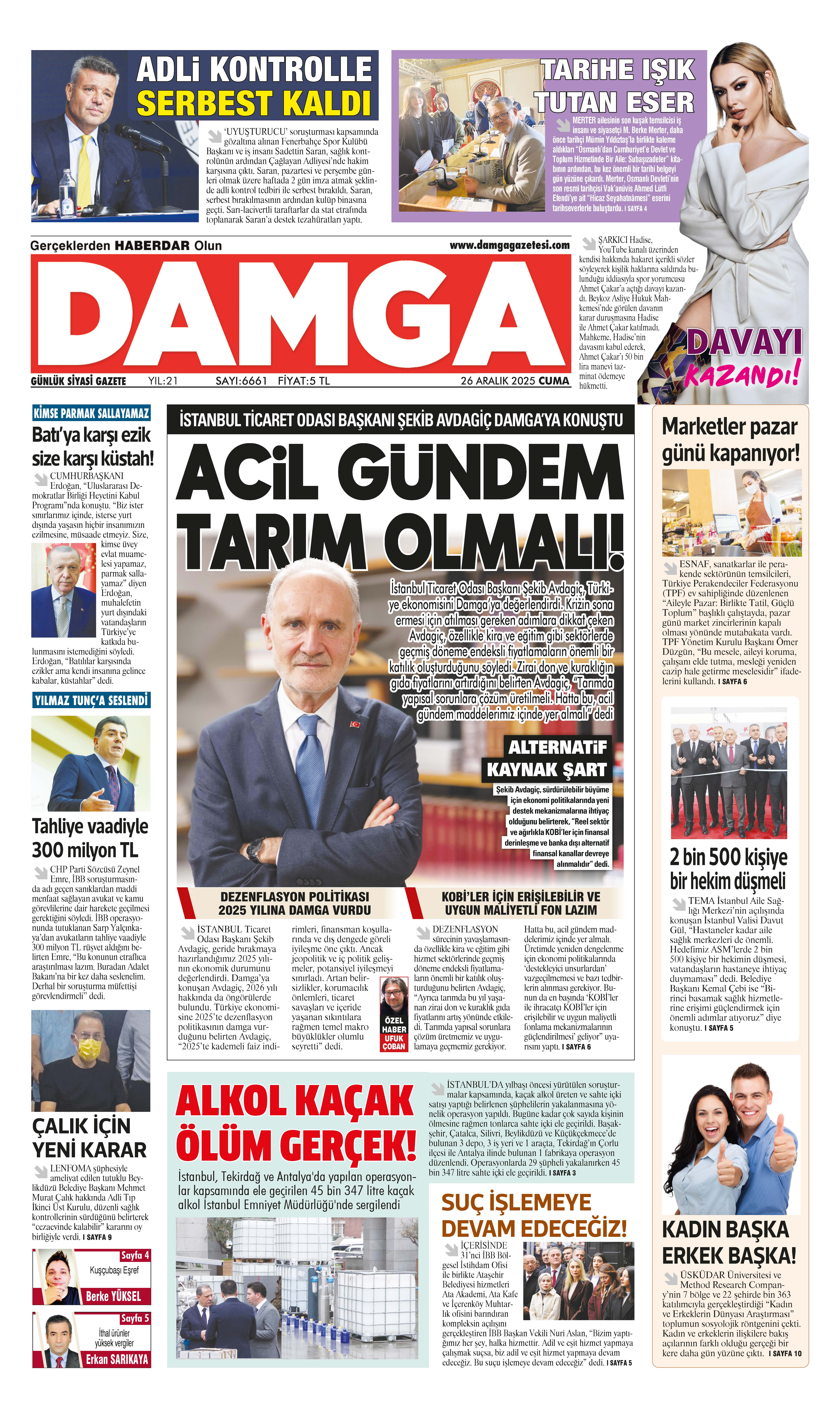 https://www.damgagazetesi.com/DAMGA 26 Aralık Cuma Sayfaları