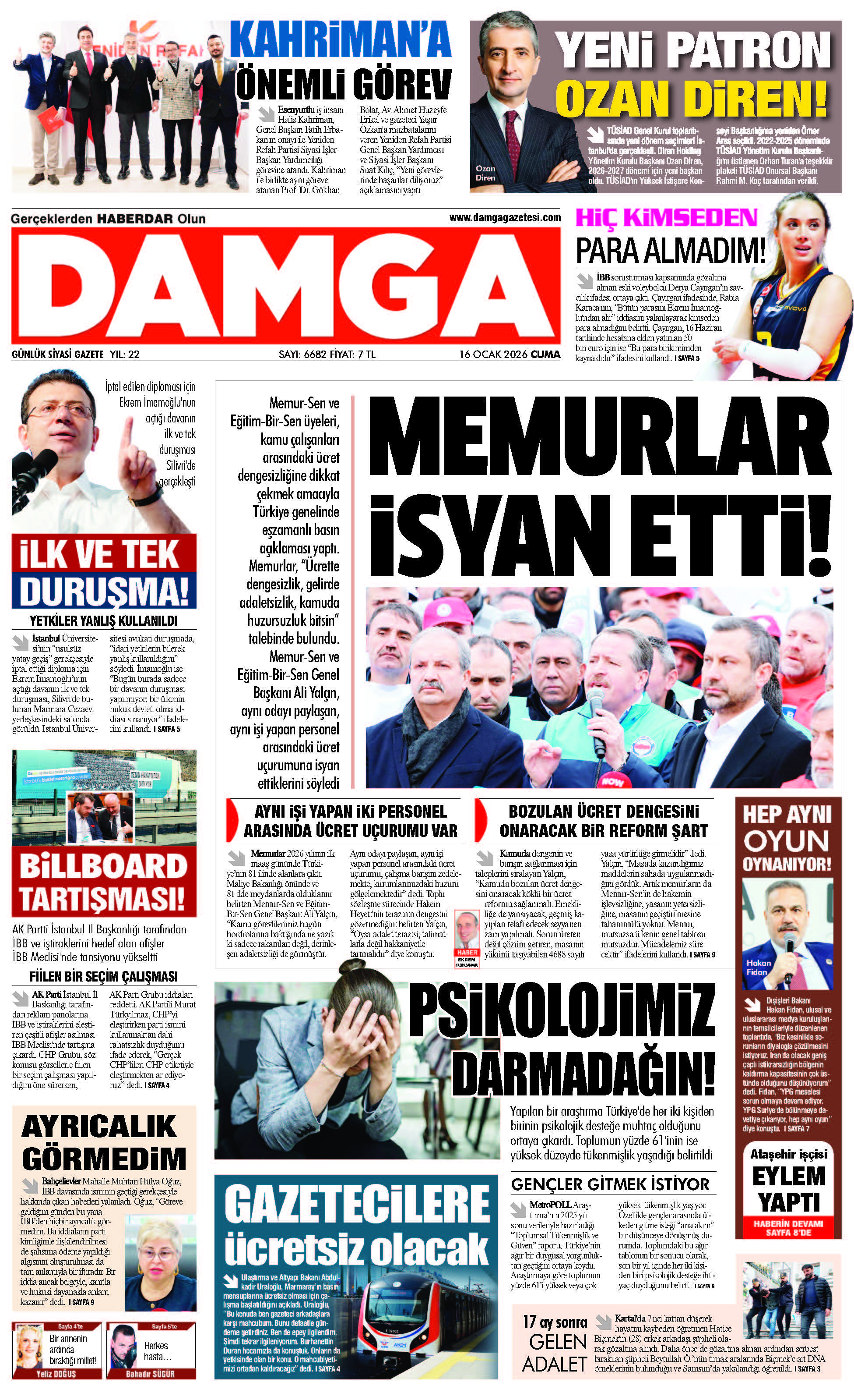https://www.damgagazetesi.com/DAMGA 16 Ocak Cuma Sayfaları